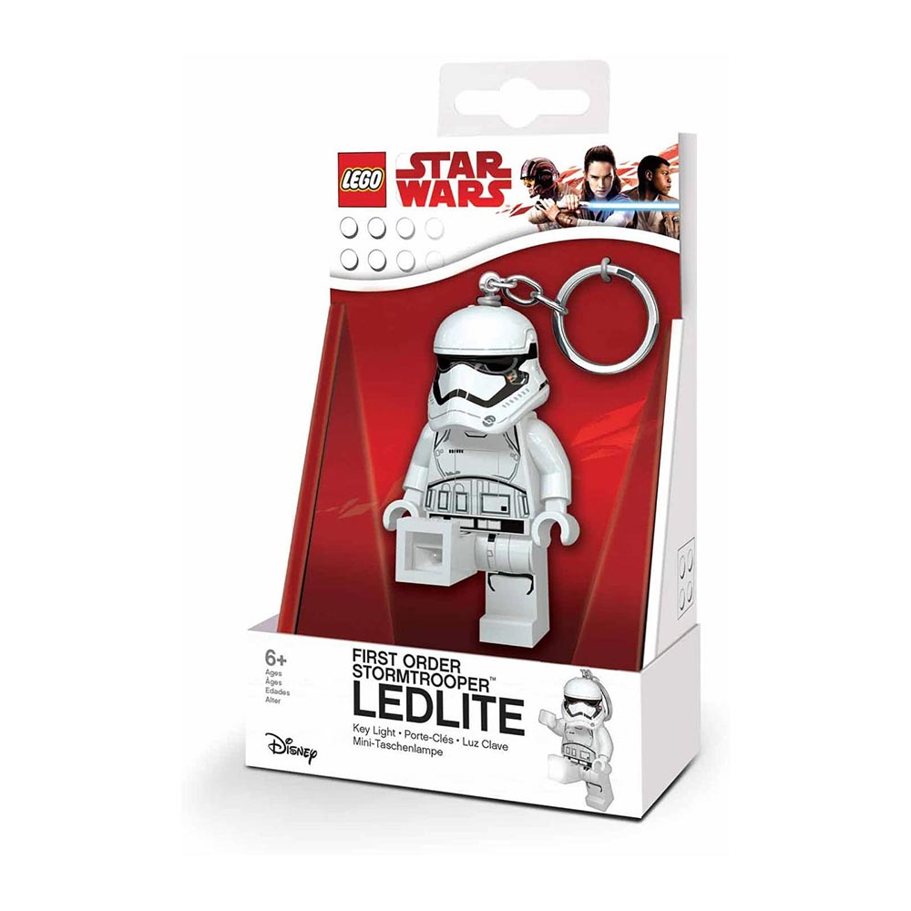 LEGO, Star Wars, Portachiavi LED, Stormtrooper, torcia a led