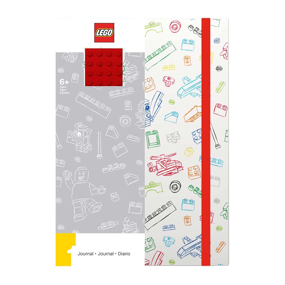 LEGO Diario Quaderno rigido Con mattoncino 4×4 Taccuino Notebook Libro  Appunti - ResaleShack