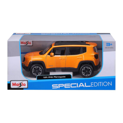 Maisto Jeep Renegade Scala 1:24 Modellino SUV Auto Automobile FCA - immagine 11