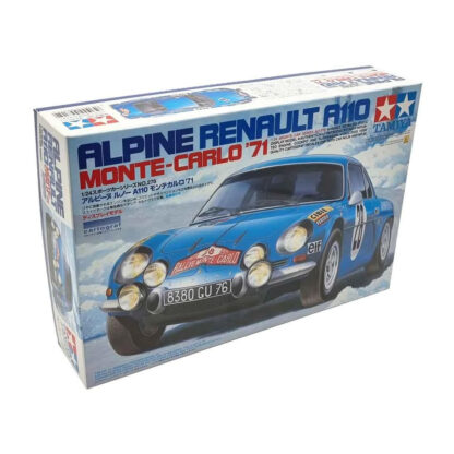 Tamiya Renault Alpine A110 Monte Carlo 1971 Scala 1/24 Modellino Auto Rally Kit