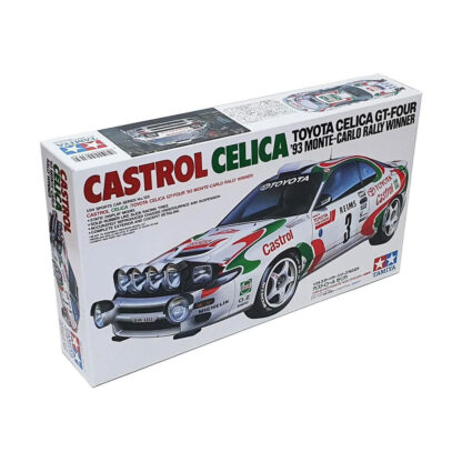 Tamiya Toyota Celica Castrol 1:24 Modellino Auto in Kit da montare