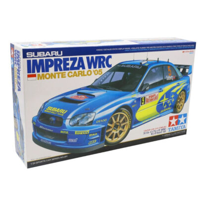 Tamiya Subaru Impreza WRC Monte Carlo '05 1:24 Modellino Auto in Kit da montare