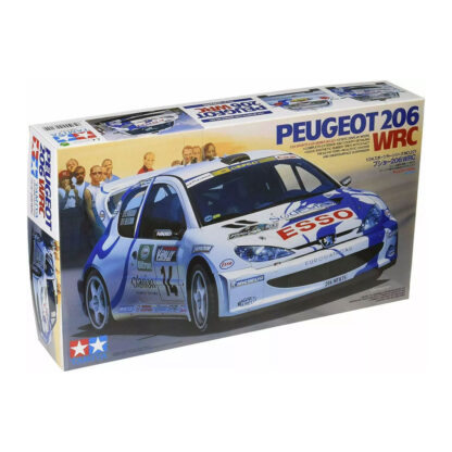 Tamiya Peugeot 206 WRC 1:24 Modellino Auto in Kit da montare