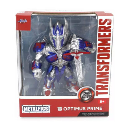 Jada Toys Metalfigs Transformers Optimus Prime 10cm Metallo Die-Cast Statuetta