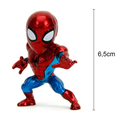 Jada Confezione da 4 figure di Spider-Man in Metallo Die-Cast alte 6,5cm - immagine 7