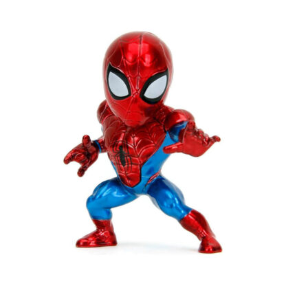 Jada Confezione da 4 figure di Spider-Man in Metallo Die-Cast alte 6,5cm - immagine 6