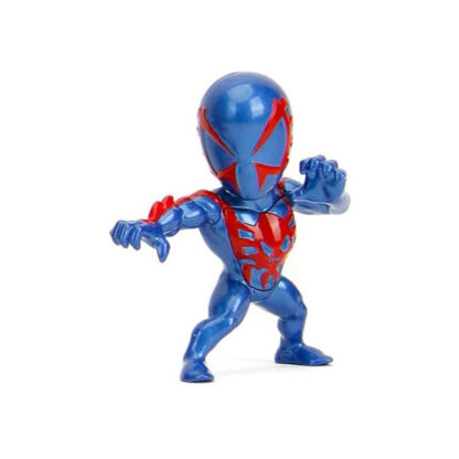 Jada Confezione da 4 figure di Spider-Man in Metallo Die-Cast alte 6,5cm - immagine 3